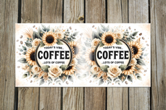 Coffee &amp; flowers | 4 Mug sublimation designs PLUS2 Product Image 2