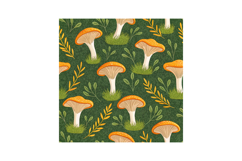Lemon Mycology Fusion Seamless Pattern, Digital Paper Product Image 6