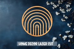 Round Sign Laser Cut SVG,Wood cut round sign SVG Product Image 1