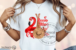 Summer Vibes red Flamingo Pool Party PNG Beach Clipart Product Image 2