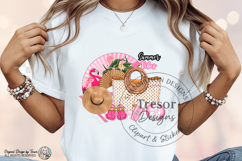Summer beach illustration, beach vacation, pink tropical PNG Product Image 3