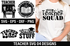 Teacher SVG Design - Teaching Our Future Leaders Product Image 1