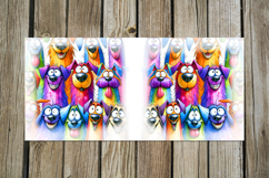 Funny pets | 4 Cartoon Mug sublimation designs PLUS2 Product Image 2