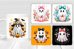 Halloween Mug Bundle. Halloween Mug Sublimation Product Image 7