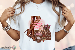 Heels High Fashion Travel Glam Quote PNG Design Style Chic Product Image 4