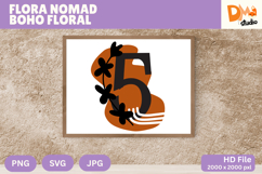 Flora Nomad Boho Floral Monogram Product Image 1