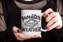 Sweater Weather Svg, Fall Season Svg, Cozy Season Svg. Product Image 7