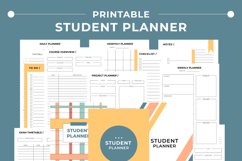 Student Planner Printable | Study Planner Product Image 1