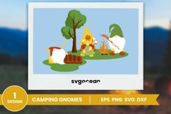Camping Gnomes SVG Bundle | Hiking | Fishing Product Image 8