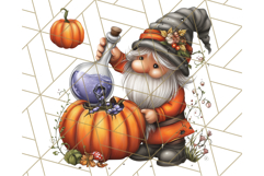 Spooky Gnome Village Clipart PNG Halloween Png Product Image 2