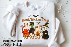 Trick or treat gooses png design for T-shirts Product Image 3