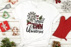 Small Town Christmas | Merry Xmas Png | Sublimation Quote Product Image 5