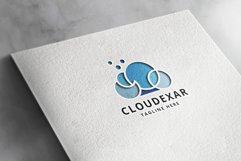 Cloud Dots Logo Pro Template Product Image 1