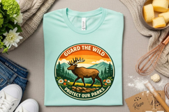 Guard the Wild Elk Park Badge Product Image 2