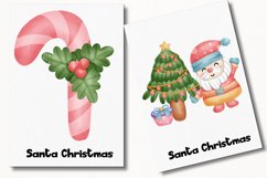 Santa Christmas 48 Cliparts Collection Product Image 6