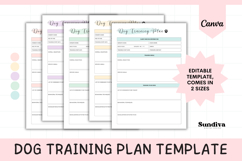 Dog Training Plan Template 2 Product Image 1