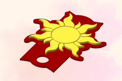 Sun, 40 OZ Tumbler, Topper for 3D Printing Product Image 6