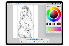 60 Procreate Edgy Style Stamp Brushes Product Image 4