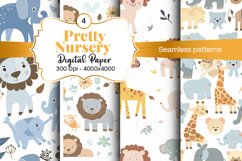 Nursery Seamless patterns and Seamless backgrounds Product Image 1