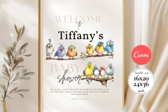 Baby Shower Welcome Sign Template 114 Product Image 5
