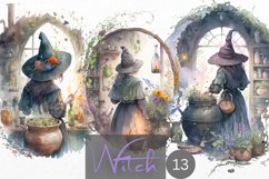 Halloween clipart, Witch clipart, Autumn clipart Product Image 1