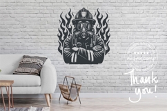 Firefighter Silhouette Vector Illustration Product Image 6