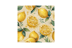 Lemon Dye Bath Digital Paper, Seamless Pattern Product Image 6