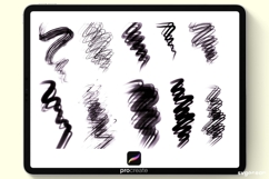 Procreate Hairstyle Stamps &amp; Brushes | Stamps | Brush Set Product Image 4