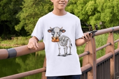 Funny Spooky Halloween Cow PNG Bundle 19 Product Image 6