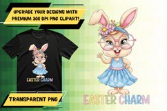 Trendy PNG Artwork for T-Shirt Projects , Easter Bunny Product Image 1