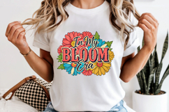 In My Bloom Era PNG, Retro Floral Flower Sublimation Design Product Image 6