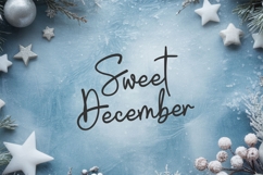 Christmas Magic Script, Elegant Holiday &amp; Wedding Font Product Image 6