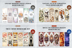 32 Bookmark Bundle Package,Kawaii Elegant &amp; Bright Designs Product Image 6