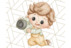 Tiny Zoo Friends Clipart, Cute Cartoon Zoo Animals PNG Product Image 2