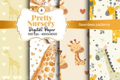 Nursery Seamless patterns and Seamless backgrounds Product Image 2