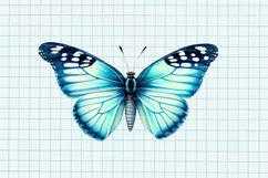 Butterfly clipart, Butterfly PNG, Butterfly painting Product Image 8
