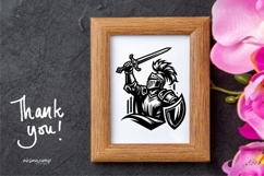 Knight Silhouette Vector Bundle Product Image 6