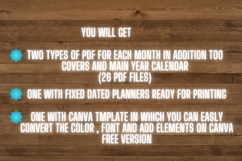 best simple 2026 dated planners bundle 2 Product Image 2