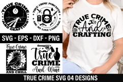 True crime SVG Design - True Crime Podcasts Are My Love Lang Product Image 1