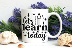 Let's Learn Today Svg, Back To School Svg, Kids Learning Svg Product Image 7