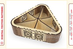 Box Organizer v6 - laser cut file - Glowforge ready SVG Product Image 6