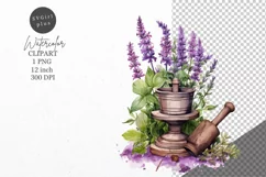 Halloween clipart, Pestle clipart, Herbs clipart Product Image 1