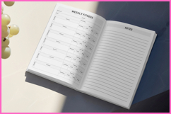 2026 Weekly Fitness Planner Product Image 6