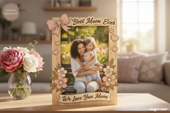 Mother's Day Photo Frames SVG Bundle | Laser Cut | Glowforge Product Image 6