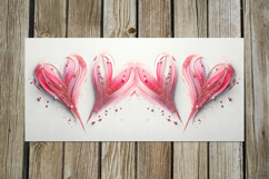 Love Hearts | 4 Valentine Sublimation Mug designs P2 Product Image 2