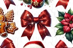 Coquette Christmas Sublimation Design, Santa Claus PNG Product Image 5