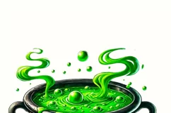I Smell Children PNG, Spooky Halloween Cauldron Design Product Image 2