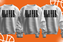 Norwester Stacked Varsity - Bold Athletic Block Font Product Image 5