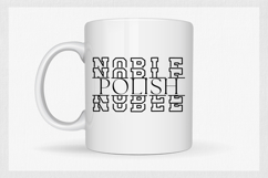 Norwester Stacked Monogram - Bold Varsity Block Font Product Image 5
