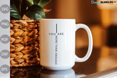 You Are More Than Enough With Cross SVG Design Product Image 2